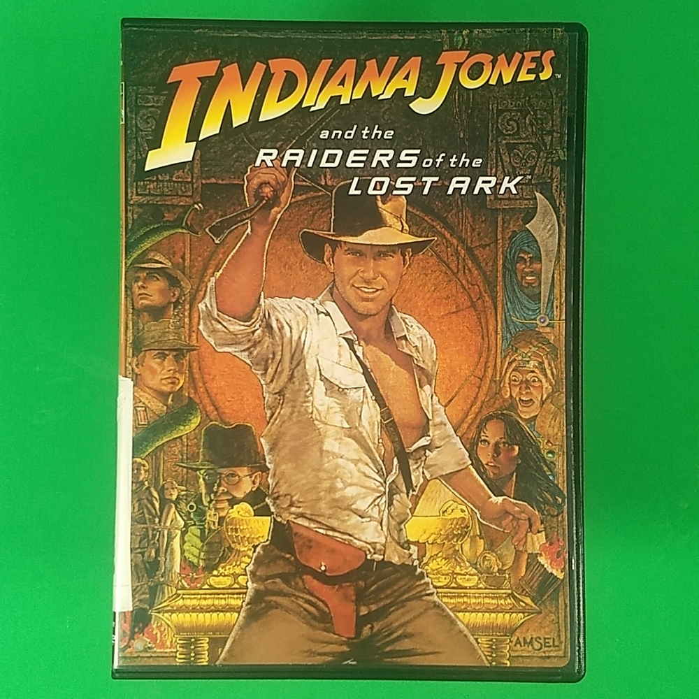 Raiders of The Lost Ark DVD, Pre Owned Near Mint Condition